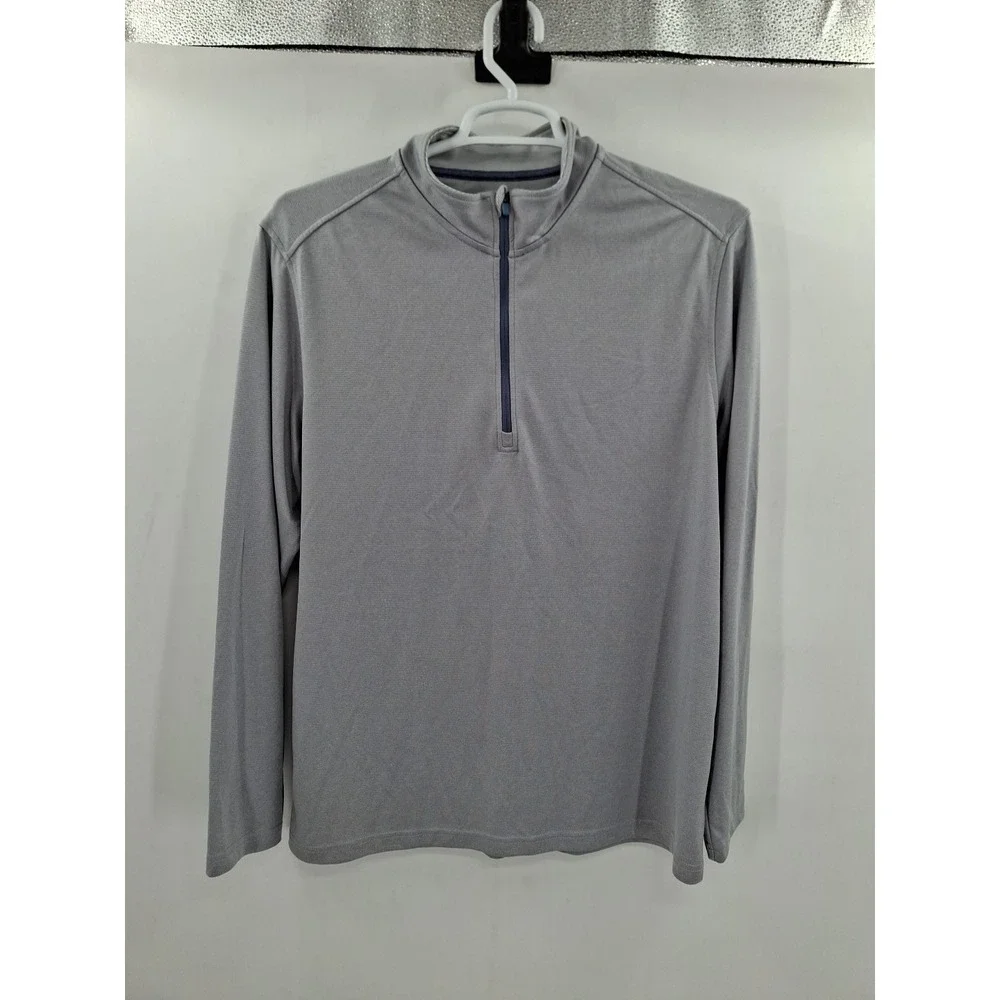 Maelreg Mens Performance Gray Pullover Sweater‎ XL